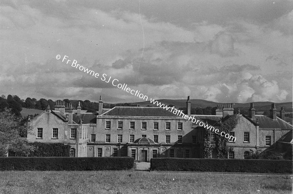 NORTH FRONT AND FORECOURT OF HOUSE